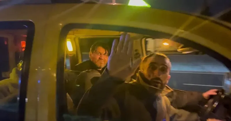 Tekirdağ’da gülümseten anlar: Arabasız kaldı, neşesini bozmadı