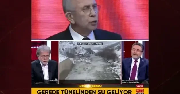 Mansur Yavaş ın su gelmiyor çıkışına Bakan Yumaklı dan görüntülü yanıt!