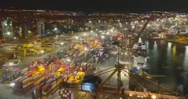 Son dakika Mersin Limanı nda kokain operasyonu!