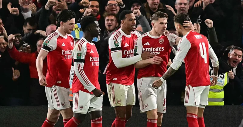 İngiltere Lig Kupası nda Arsenal, Chelsea yi mağlup etti