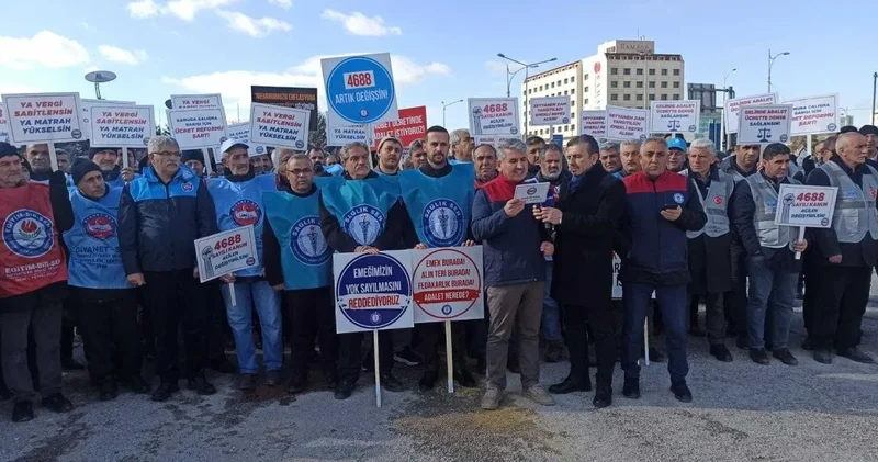 Memur meydanda gözler Şimşek te