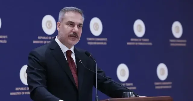 Bakan Fidan dan Yunan gazeteciyi susturan cevap VİDEO İZLE