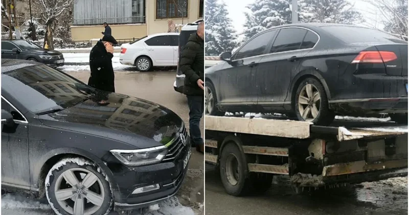Kayyım dönemi borcu nedeniyle DEM Partili eş başkanın makam aracına haciz