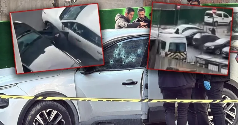 Kağıthane de gündüz vakti kanlı infaz: Uzun namlulu silahlarla vurdular