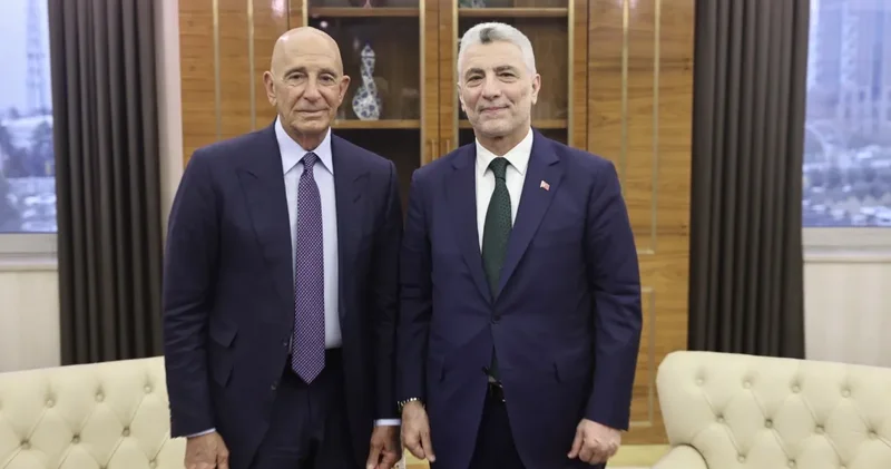 Ticaret Bakanı Ömer Bolat ABD li Barrack ile bir araya geldi