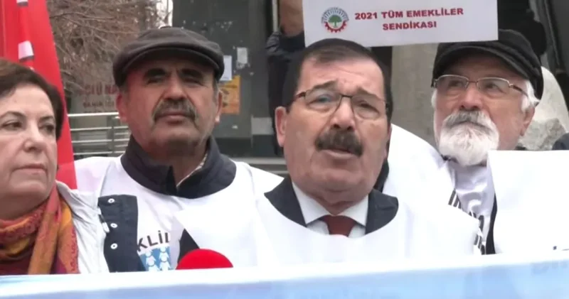 Emekliler sokağa indi!