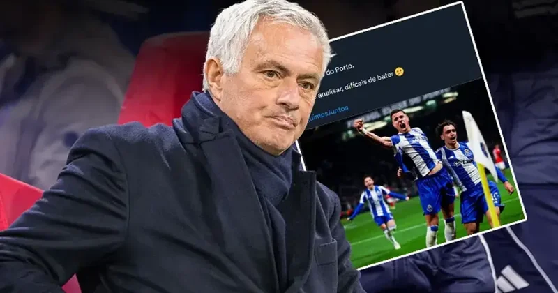 Porto dan Mourinho ya sosyal medya göndermesi! Benfica, Dragao dan çıkamadı Fanatik Gazetesi Futbol Haberleri Spor