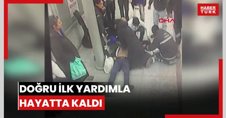 Doğru ilk yardımla hayatta kaldı