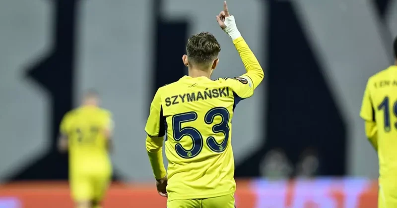 Milli takımdaki hocasından Szymanski ye Fenerbahçe mesajı