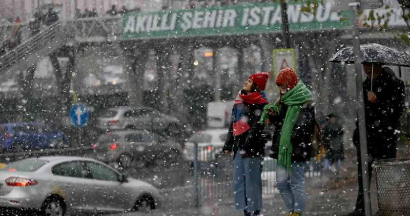 AKOM dan İstanbul a kar alarmı: 2 gün yağacak