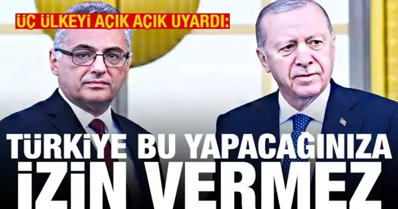 KKTC liderinden üç ülkeye net uyarı: Türkiye bu yapacağınıza izin vermez