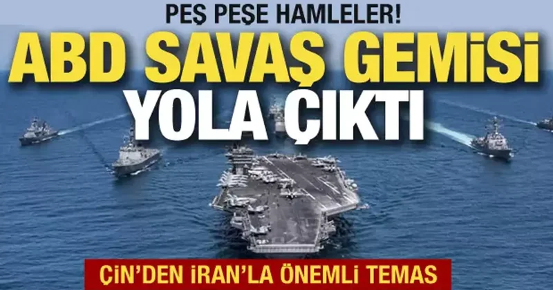 ABD talimat verdi: Saldırı grubunu Orta Doğu ya gönderiyor