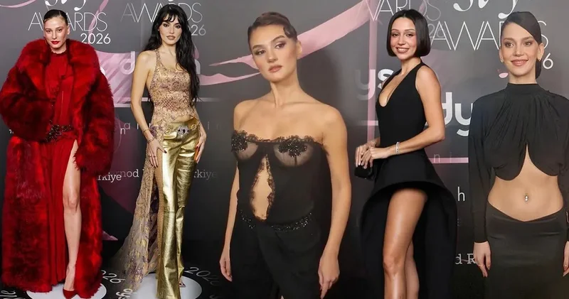 Ünlülerin ödül kıyafetleri olay oldu! Ben bile bu kadar rükuş olamam