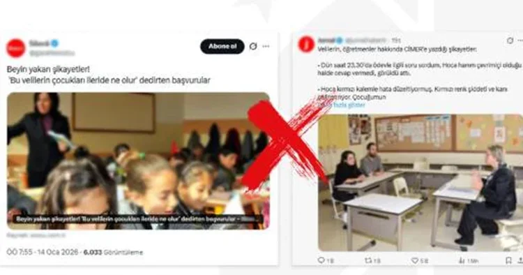 Velilerin CİMER başvurusu denilen içerikler sahte çıktı