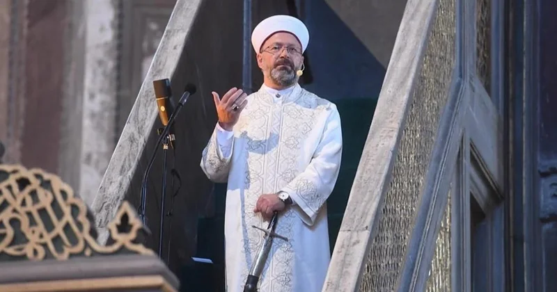 Ali Erbaş adrese teslim ilanla akademisyen oldu Sözcü Gazetesi