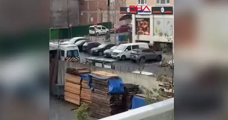 Kağıthane de otomobile silahlı saldırı