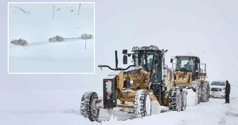 Meteorolojiden çığ uyarısı: 363 yerleşim yerinin yolu kapandı Gündem Haberleri