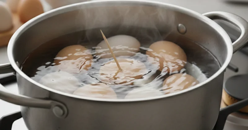 Yumurta haşlarken suyuna mutlaka kürdan atın: İşte nedeni Sözcü Gazetesi