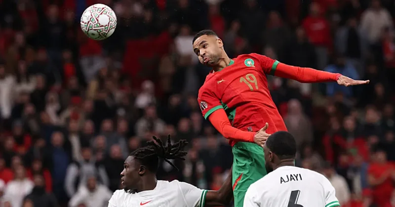 En Nesyri, Osimhen i üzdü! Fas, Nijerya yı eleyerek finale yükseldi!