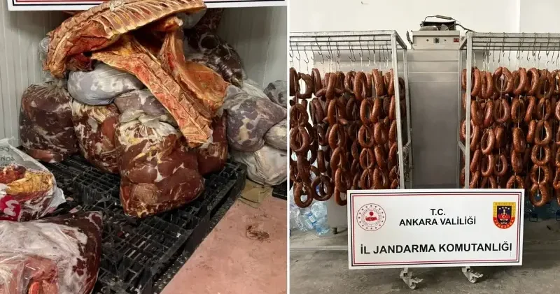 Vatandaşa yedireceklerdi: Ankara da değeri 9,7 milyon lira olan kayıt dışı gıda ürünleri ele geçirildi Ankara Haberleri