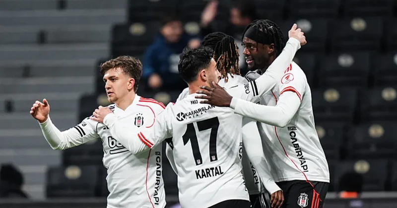 SON DAKİKA Beşiktaş, Ankara Keçiörengücü engeline takılmadı!