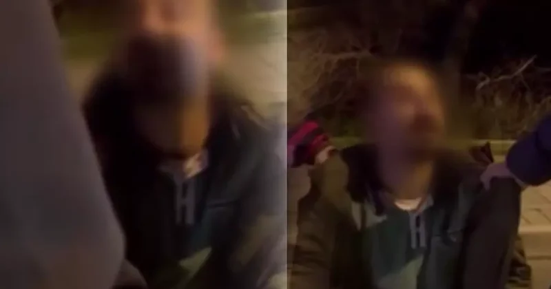 Genç kadını gizlice görüntülediği iddia edildi! Sinir krizi geçirip tekme attı... Dikkat çeken telefon detayı