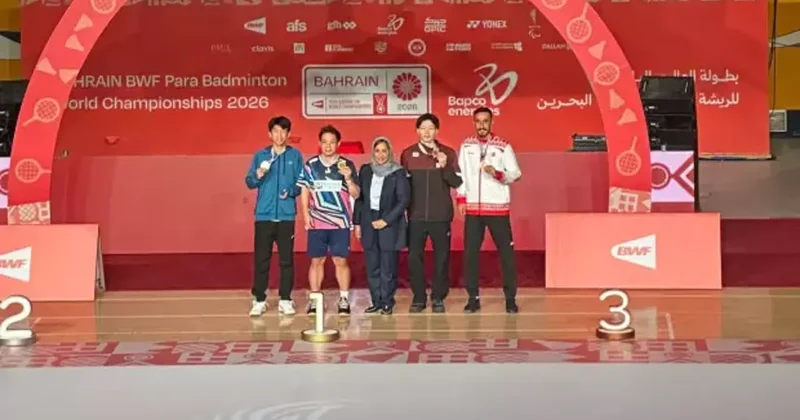 Milli para badmintoncu İlker Tuzcu dünya 3. sü oldu