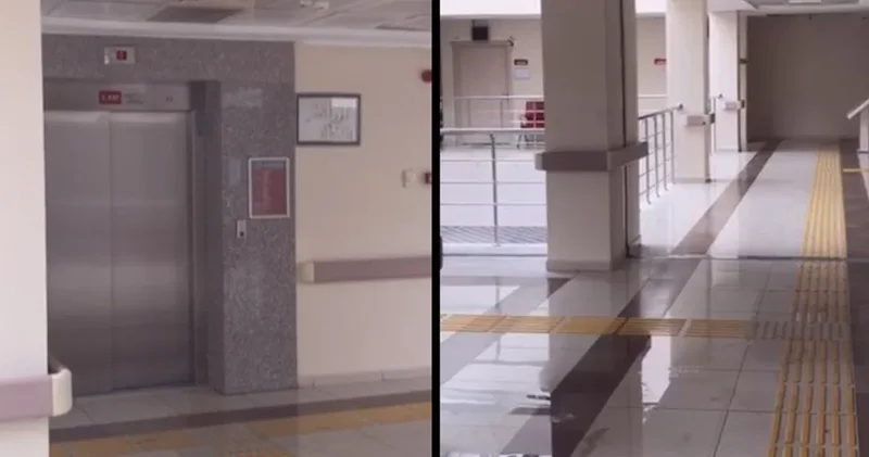 Niğde de sağlık suya düştü : Milyonluk cihazlar ve hastalar yağmura teslim