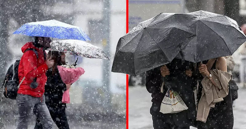 Bahar havası bitiyor! Salı günü sağanak, çarşamba kar