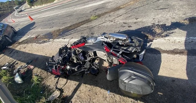 Bilecik te otomobile çarpan motosiklet sürücüsü öldü Bilecik Haberleri