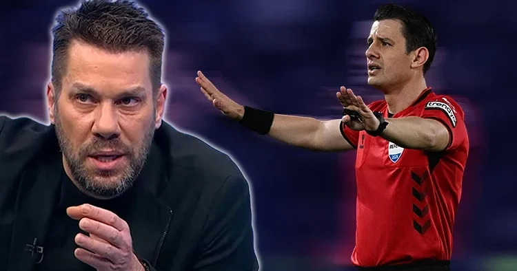 Trabzonspor Fenerbahçe maçının hakemi Halil Umut Meler in kararlarını Fırat Aydınus değerlendirdi: Golden önce faul vardı!