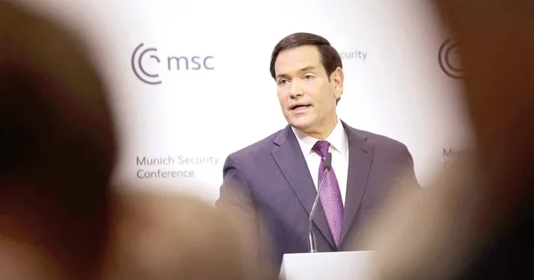 Rubio’dan transatlantik zeytin dalı: Avrupa ve ABD birbirine ait