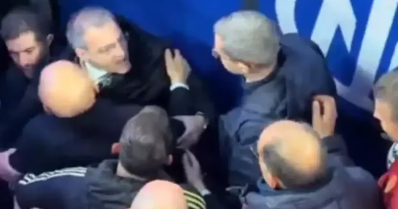 Eski Fenerbahçeli Comolli kontrolü kaybedip hakemin üstüne yürüdü