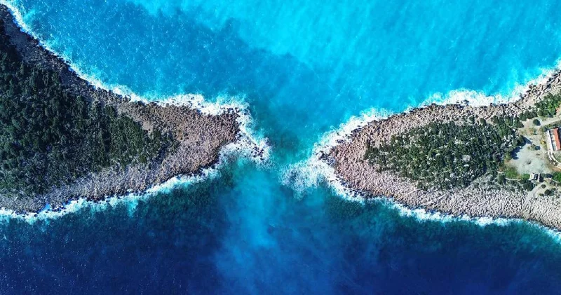 Görüntü Türkiye den: Eşine az rastlanan manzaranın fotoğraflarını çektiler