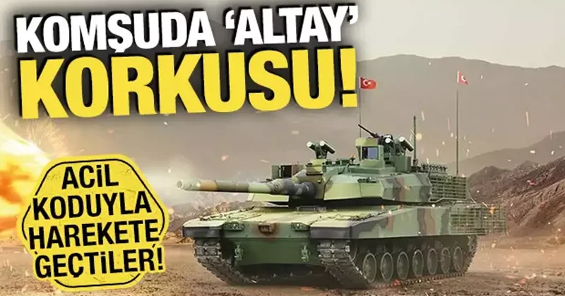 Komşuda Altay korkusu! Acil koduyla harekete geçtiler