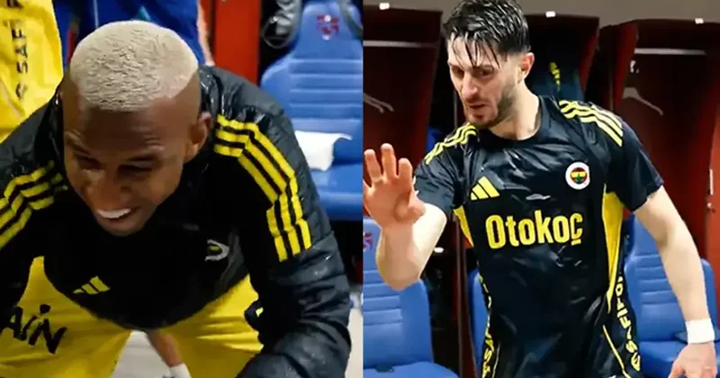 Fenerbahçe nin derbi sevince soyunma odasında! O görüntüler yüz binlerce beğeni aldı Fanatik Spor Haberleri Video