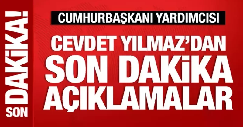 Cumhurbaşkanı Yardımcısı Cevdet Yılmaz dan Kanal 7 ekranlarında önemli açıklamalar