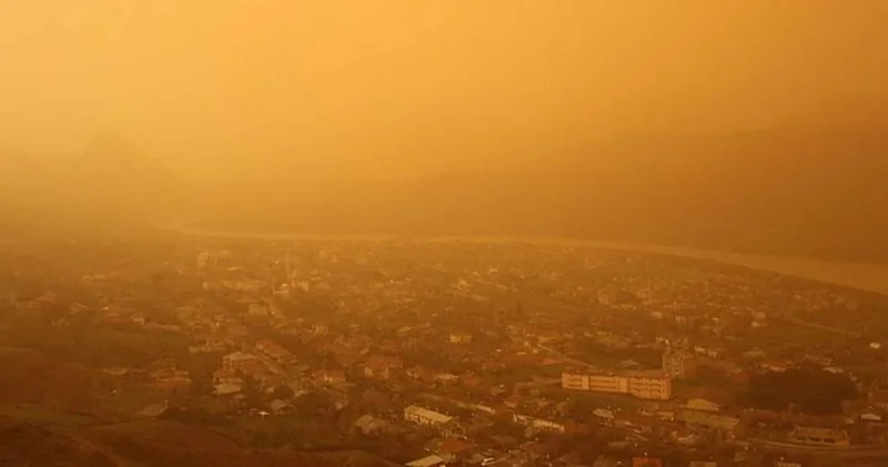 Meteorolojiden çöl tozu uyarısı! Göz gözü göremeyecek