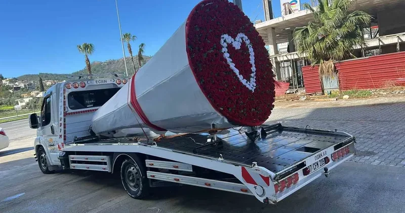 Vinci 777 gülle donatıp eşine sürpriz yaptı