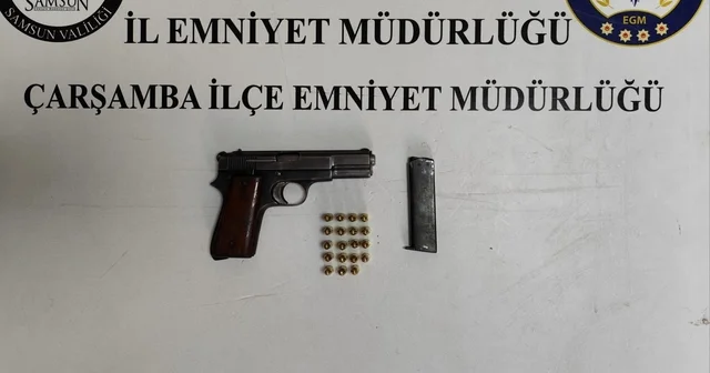 Silahlı yaralama olayının şüphelisi yakalandı Samsun Haberleri