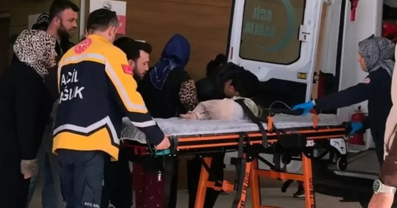 Villanın merdivenlerden düşen 1 yaşındaki çocuk ağır yaralandı