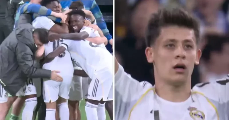 Arda Güler den inanılmaz gol! Orta sahasının gerisinden attı