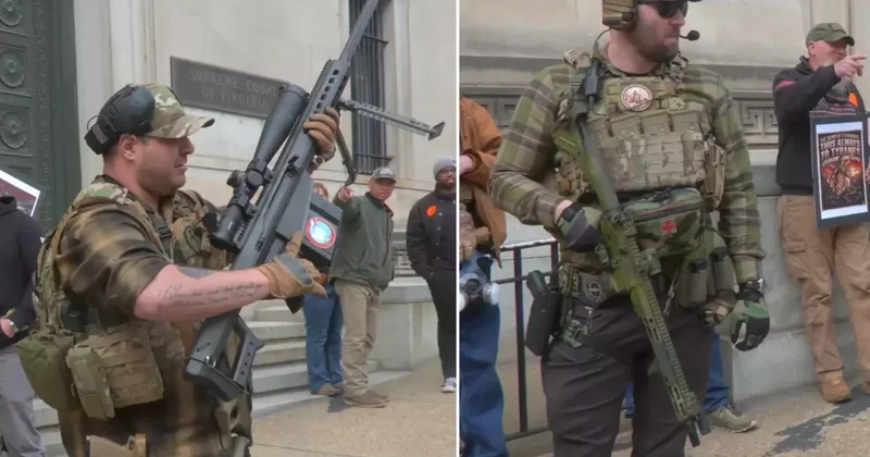 ABD yi tedirgin eden protesto! Meclis önünde böyle toplandılar