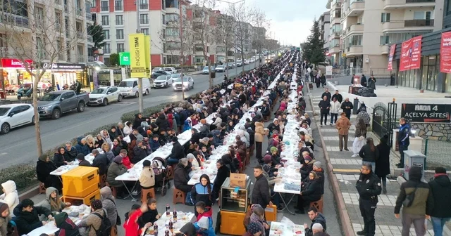 Tekirdağ da Halk Sofraları iftar programları sürüyor Tekirdağ Haberleri
