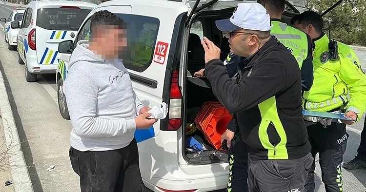 Polisten kaçtı, ters yöne girdi! Aracın değerinin 10 katı tutarında ceza yedi