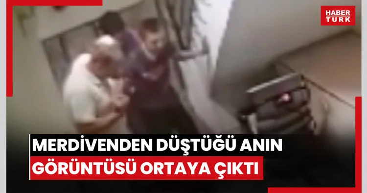 Düşmedi denilen otizmli Mehmet in, merdivenden düştüğü anın görüntüsü ortaya çıktı