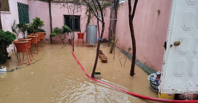Mardin de sağanak; dereler taştı, evler ile tarım arazilerini su bastı Mardin Haberleri
