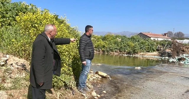 Malgaç Çayı nda ulaşımı rahatlatan düzenleme Aydın Haberleri