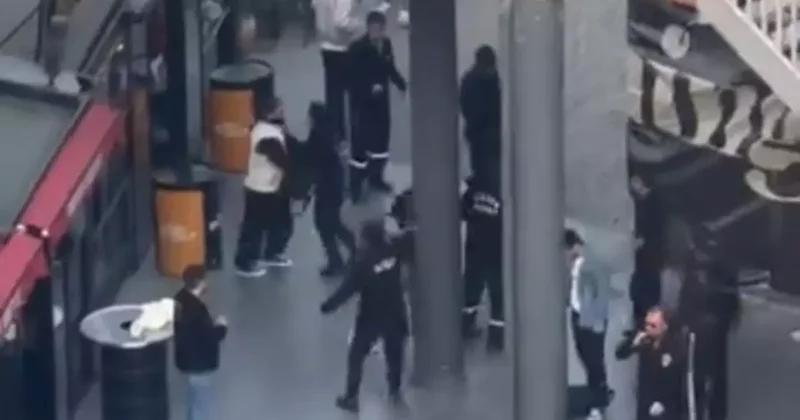 AVM’de iki grup arasında kavga: Güvenlik müdahale etti