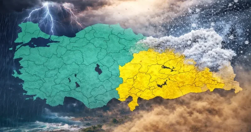 Meteoroloji alarm verdi! 19 il için sarı kodlu kritik uyarı